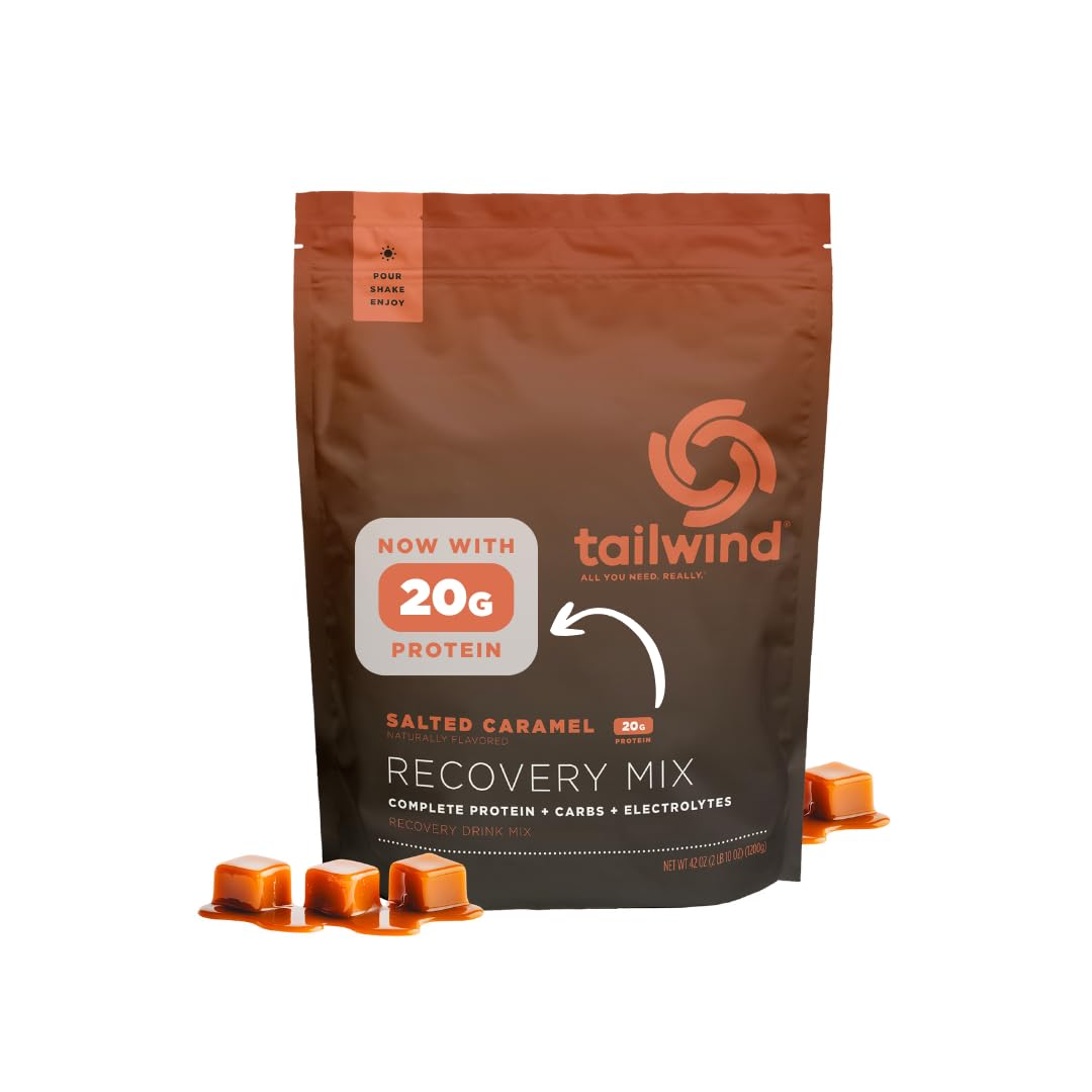Tailwind Nutrition Recovery Mix, Chocolate, 12 Single-Serving Sachets