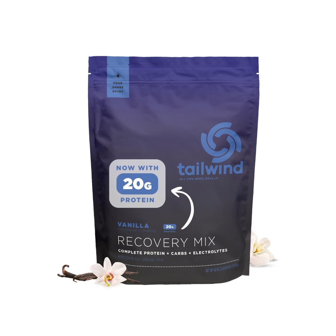 Tailwind Nutrition Recovery Mix, Chocolate, 12 Single-Serving Sachets
