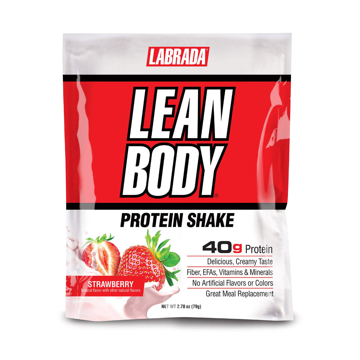 Labrada Nutrition Lean Body Hi-Protein Meal Replacement Shake, Vanilla, 2.47-Pound Tub Packaging May Vary